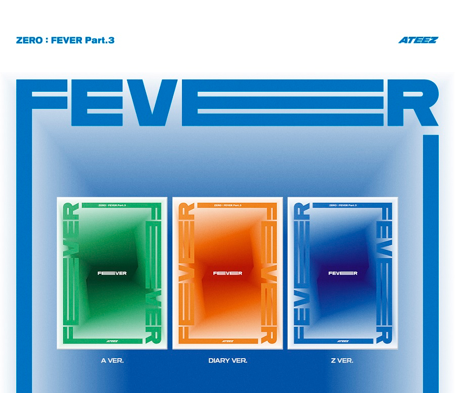 ZERO : FEVER PART.3 - Ateez (ALBUM - CD)