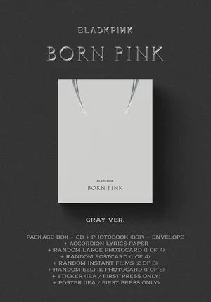 BORN PINK - Black Pink (ALBUM - CD)