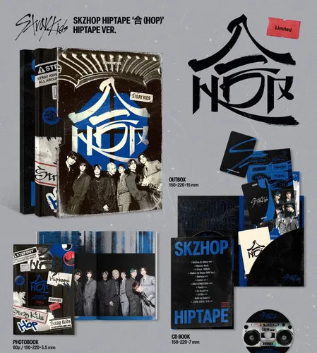 SKZ HOP (Hiptape ver.)- Stray Kids (ALBUM - CD)