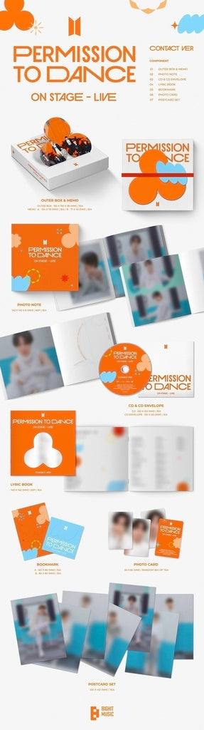 PERMISSION TO DANCE - BTS (ALBUM - CD)