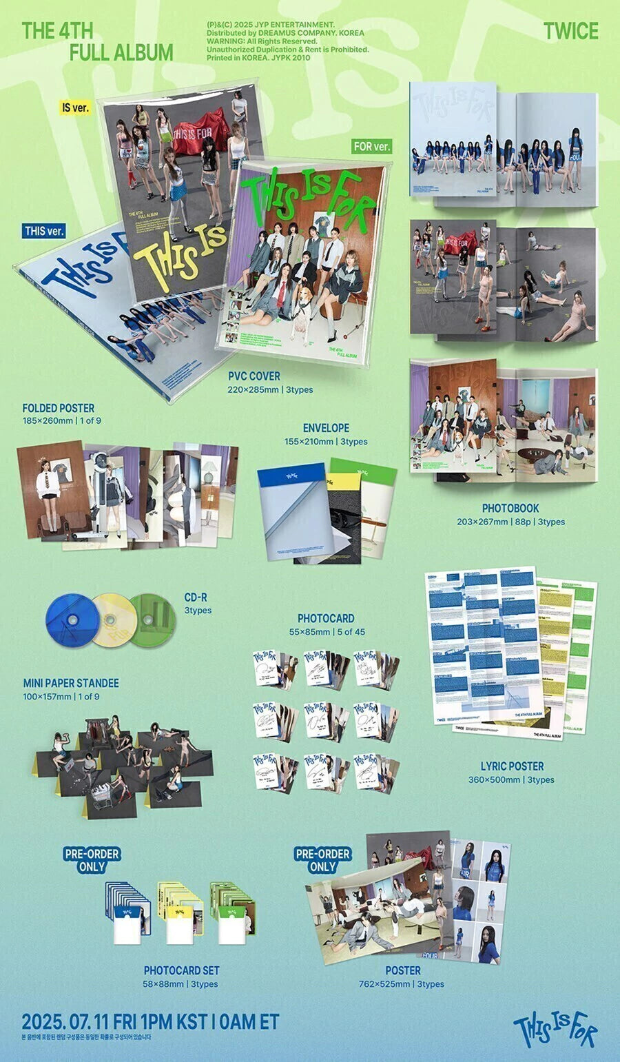 THIS IF FOR - Twice (ALBUM - CD)