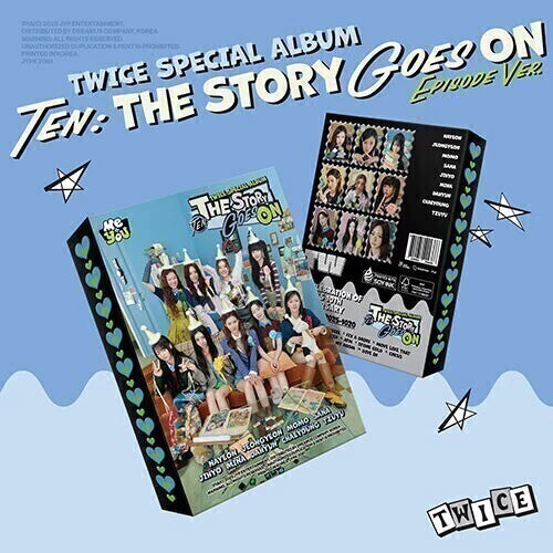 TEN: THE STORY GOES ON - Twice (ALBUM - CD)