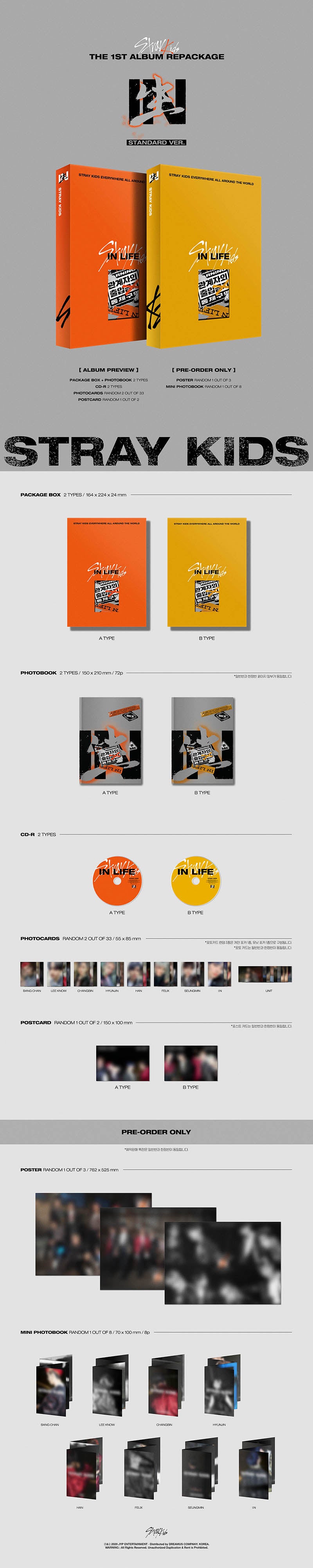 IN LIFE - Stray Kids (ALBUM - CD)