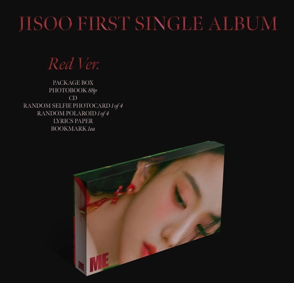 ME - Jisoo ( Black Pink)(ALBUM - CD)