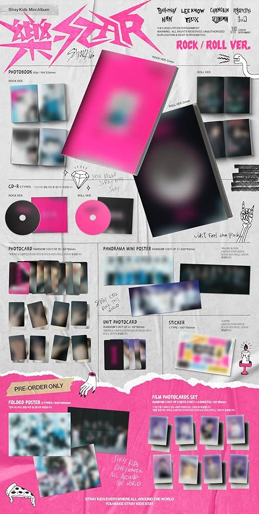 ROCK-STAR - Stray Kids (ALBUM - CD)
