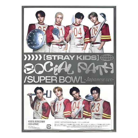 SOCIAL PATH (Zine ver.) - Stray Kids (ALBUM - CD)
