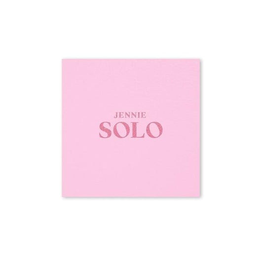 SOLO - Jennie (Black Pink) (ALBUM - CD)