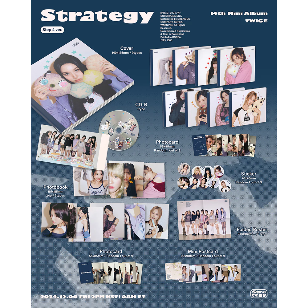 STRATEGY (Digipack Ver.) - Twice (ALBUM -CD)