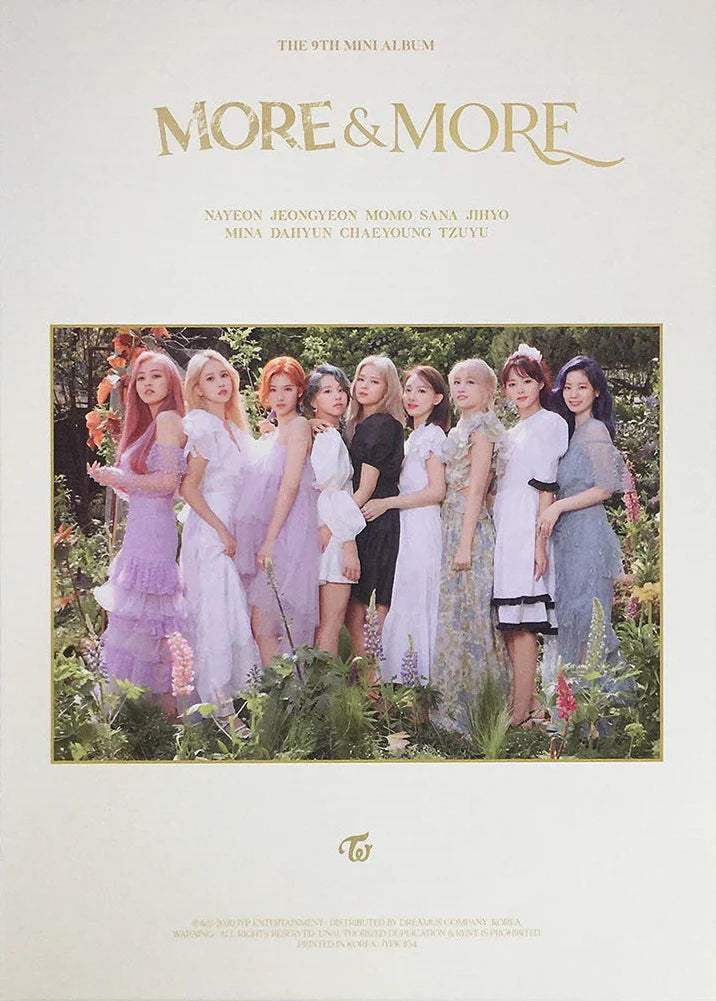 MORE & MORE - Twice (ALBUM - CD)
