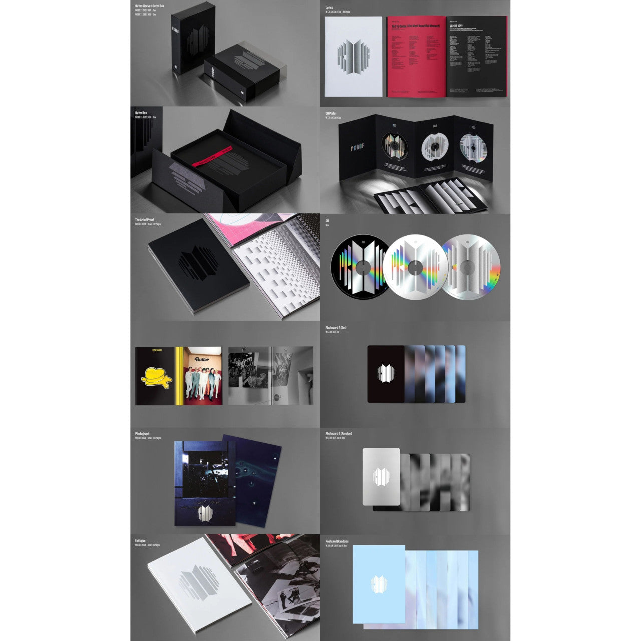 PROOF (Estandard Ver.) - BTS (ALBUM - CD)