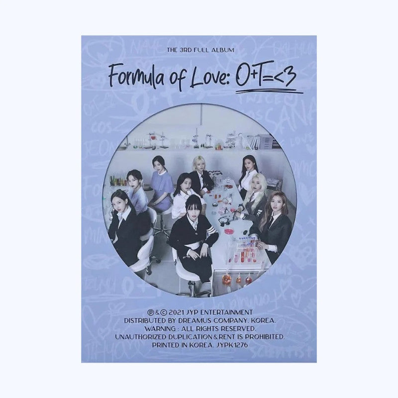 FORMULA OF LOVE: O+T=<3 - Twice (ALBUM - CD)