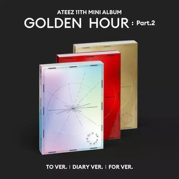 GOLDEN HOUR PART.2 - Ateez (ALBUM - CD)